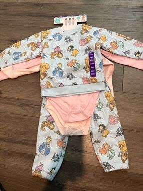 Baby Disney Princess 4PC Set Size 24M